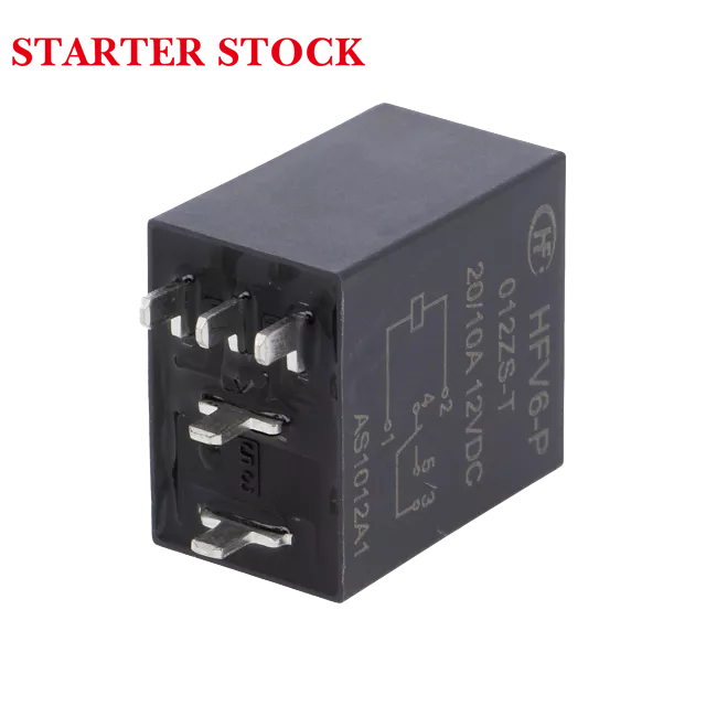 HFV6-P/024ZS-T 1.6W 30A 24V DC Automotive Relay 360Ω
