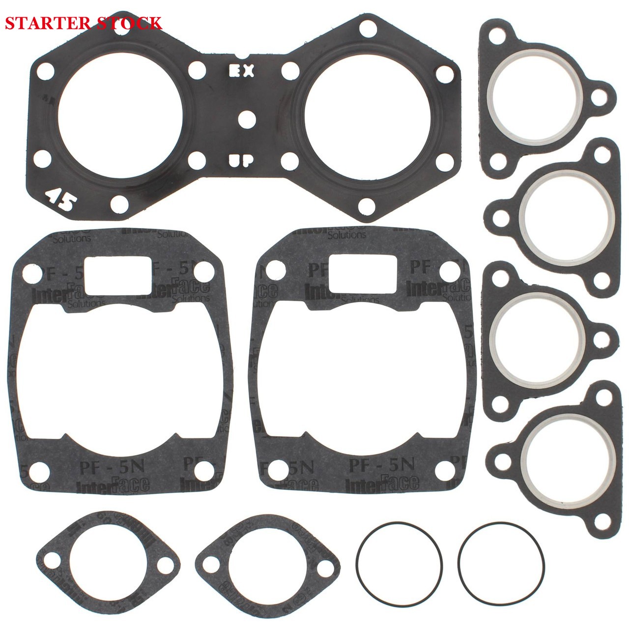 Top End Gasket Kit for Polaris XCF SP Edge 440 1999-2001