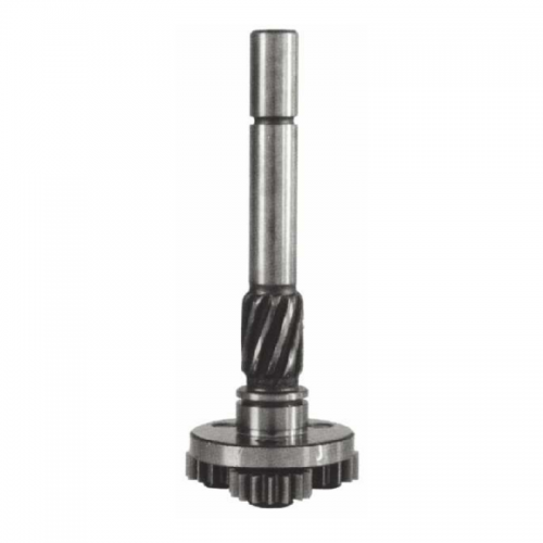 Eje planetario de 106,5 mm con 12 estrias, giro en sentido horario y espesor de las estrias de 3 a 6 mm