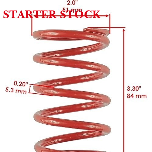 Primary Drive Clutch Red Spring For Arctic Cat Bearcat 570/340/440/550 1995-2008picture2
