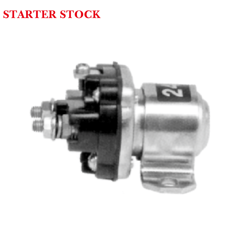 D2366WT Solenoid Switch for Mitsubishi, 24V 3-Terminal