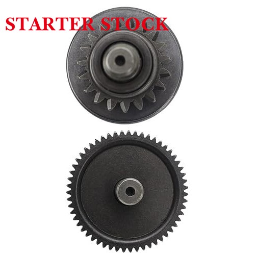 Starter & Bendix & Relay for Polaris Sportsman 600 700 800 MV7 05-06| Ranger Xp 4X4 700 EFI 05| Frontier Classic Touring 02-05, 4010417 410-54040 18648 SMU0271 57-2725 495739 PA-106picture3