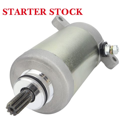 Starter & Relay for Kawasaki Bayou 220 250 KLF220 KLF250 1988-2011, 21163-1130 21163-1253 21163-1266 18716, Starter for Bayou 250 220picture2