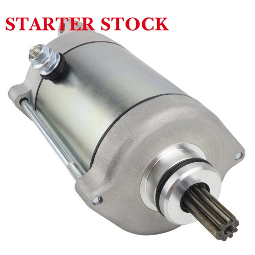 Starter & Relay for Honda Rincon 650 2003-2005 & Rincon 680 2006-2019 & Pioneer 700 2014-2019, 31200-HN8-003 & 31200-HN8-000 & 18667picture2