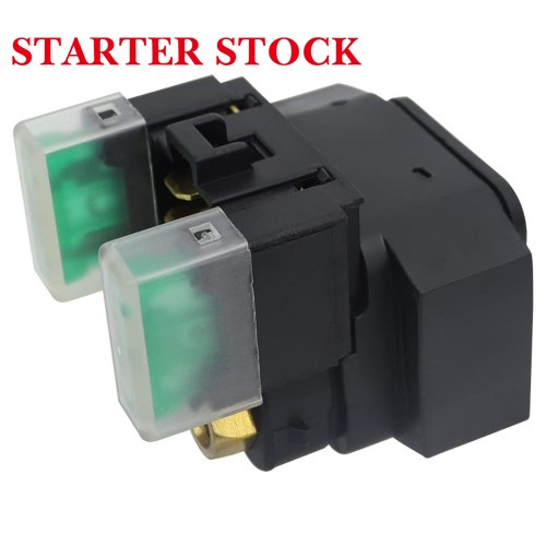 Starter & Relay fit for Yamaha Grizzly 400 450 660 02-10| Kodiak 400 450 00-06| Wolverine 450 06-10|Rhino 450 660 04-06,4WV-81890-00-00 4WV-81800-00-00 5KM-81890-00-00 18759 410-54039 SMU0263picture6