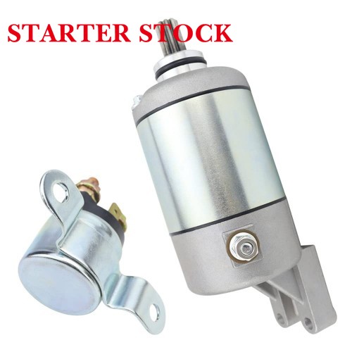 Starter & Relay for Can-Am Outlander 330 400 450 All Models 2003-2023, 420684280 420684282 420684283 18823, Outlander 330 400 450 Starter for Cam-Ampicture6
