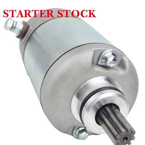 Starter & Bendix & Relay for Can-Am Outlander 330 400 450 All Models 2003-2023, 420-684-280 420-684-282 420-684-283 18823 57-2734 SMU0287 495180, Outlander 400 Starter, Outlander 450 Starterpicture2