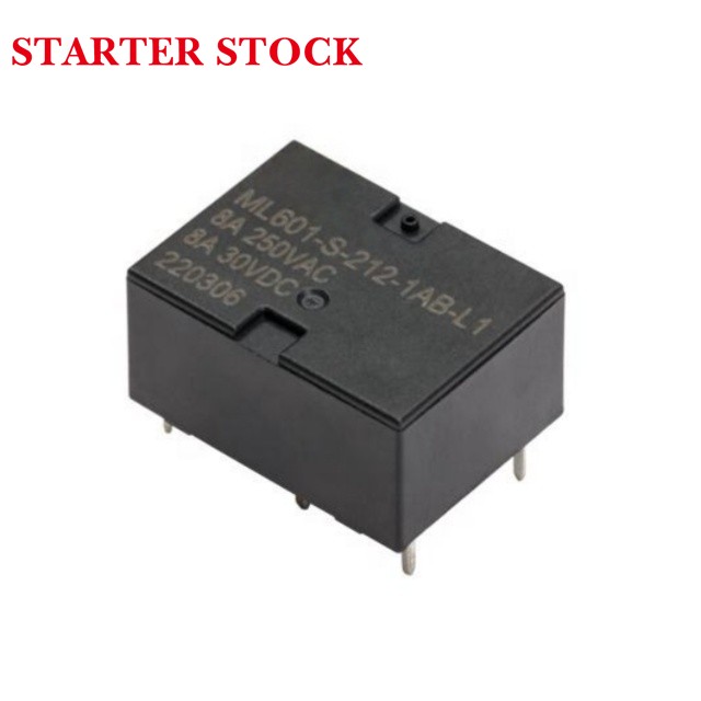 Miniature 6/8-Pin Relay for Automotive Anti-Theft Systems