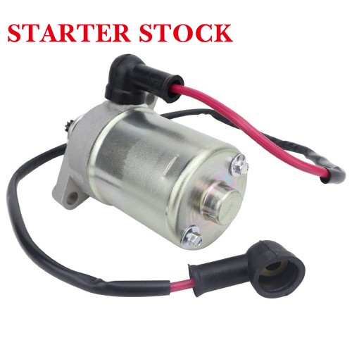 Starter Motor & Relay for Polaris Sportsman 90 2001-2006| Scrambler 90 2001-2003| Predator 90 2003-2006| E-TON 90, 0450533 0451692 18643 18644, Sportsman 90 Starter for Predator 90 E-Ton 90picture4