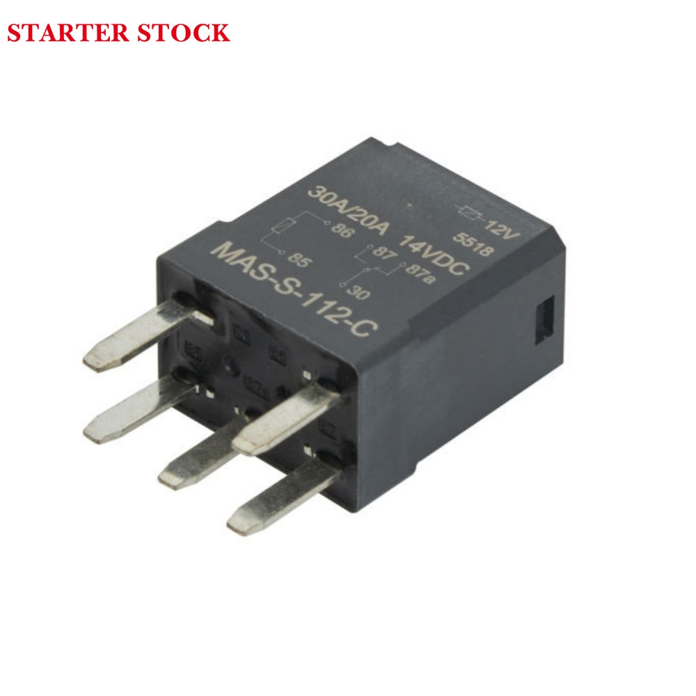 30A/20A 14VDC Miniature 12V Relay for Automotive Applications