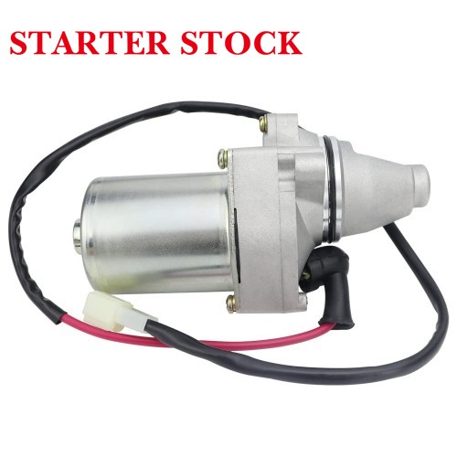 Starter Motor & Relay for Suzuki ATV LT80 Quadsport 1987-2006| Kawasaki ATV KFX80 KSF80 2003-2006, 31100-40B01 31100-40B00 21163-S003 18332 410-54009 LT80-CS90 SM10230picture2