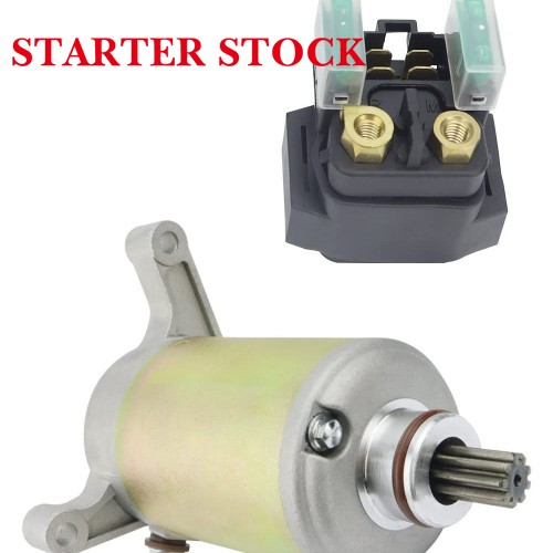 Starter & Relay for Yamaha Raptor 350 YFM350R YFM35R 2004-2013, YFM350RSE YFM35RSE 2005-2007, 1UY-81890-00-00 18756, Raptor 350 Starterpicture6