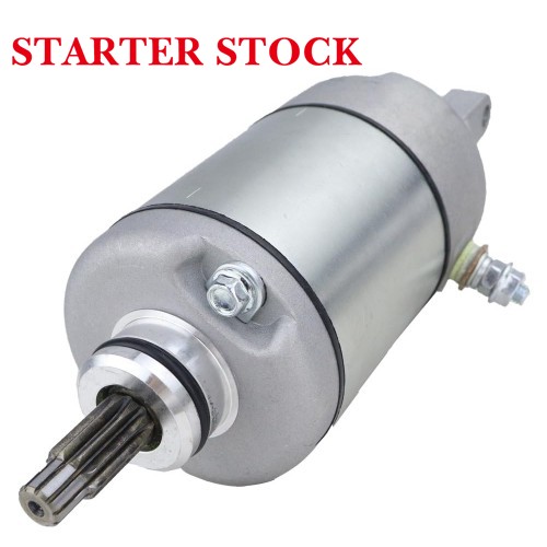 Starter for Honda FourTrax TRX300 TRX300FW 1988-2000, 31200-HA0-774 & 31200-HA0-773 with Starter Gear, Solenoid Relay & Ignition Switch w/Keypicture4