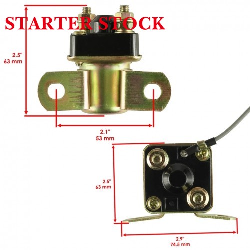 Starter Solenoid Relay for Polaris Sportsman 400l 1997picture4