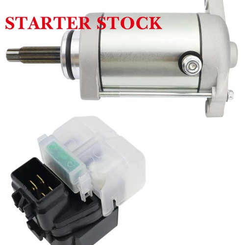 Starter & Relay for Suzuki QuadRunner 500 (98-02)/DR650SE (96-23) & Arctic Cat Bearcat 454 (96-98) | Part Nos. 31100-32E01 3545-001 3545-014 18790 18865picture7