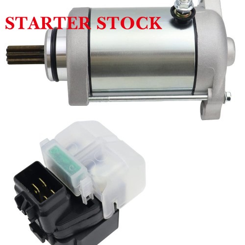 Starter & Relay for Suzuki QuadRunner 500 (98-02)/QuadMaster 500 (00-01)/DR650SE (96-00) & Arctic Cat 400 (98-02)/500 (Auto 00-03/Manual 03) | Part Nos. 31100-44D21 31100-44D10 3545-024 3545-012 3545-015picture7