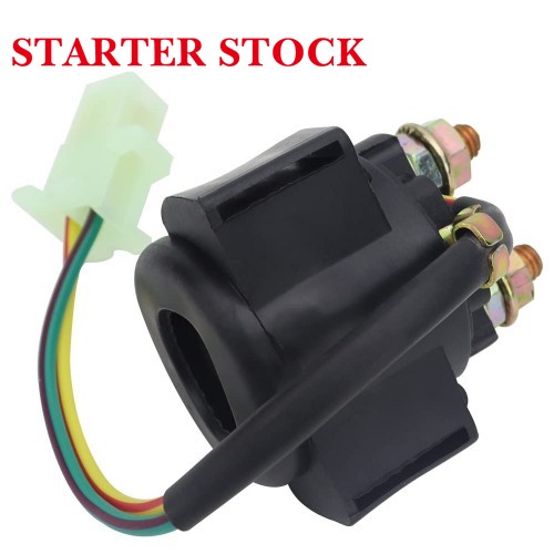 Starter & Relay for Yamaha Timberwolf 250 YFB250 (92-00) & Tri-Moto/Moto-4 (83-89) | Part Nos. 29U-81800-61-00 4XE-81890-00-00 18754picture5