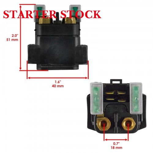 1D0-81940-01-00 Starter Relay for Yamaha MM600 MOUNTAIN MAX 600 2001-2002picture5