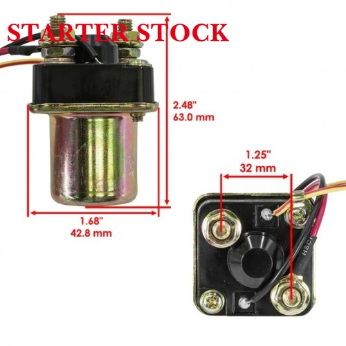 Starter Relay Solenoid for Kawasaki Jf650 Ts 1989-1996picture5