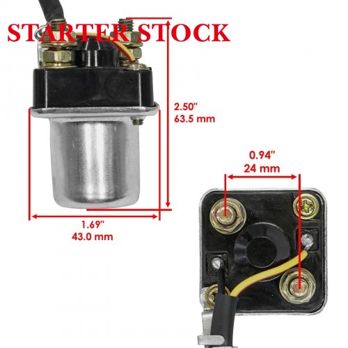 Starter Solenoid Relay for Polaris SL 650 1994-1995picture4
