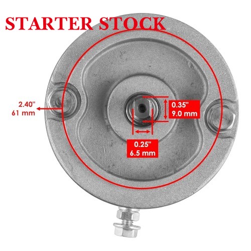 Starterstock Starter for Polaris 600 IQ LXT (2011-2015/2012), IQ LXT 550 (2011-2013), IQ Shift 550 2013/IQ Shift 600 (2010-2012), IQ Widetrack 600 (2010-2017)picture6