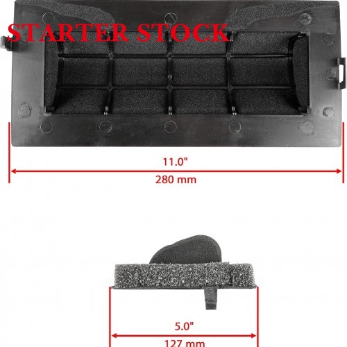 Starterstock Air Filter/Foam Air Cleaner Element Compatible with Yamaha SX500/500R, VT500/VT600, VT500C (1997-2001)picture4
