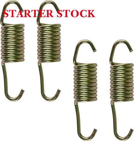 Starterstock 4x Exhaust Muffler Spring Compatible with Polaris 7042029 7642029