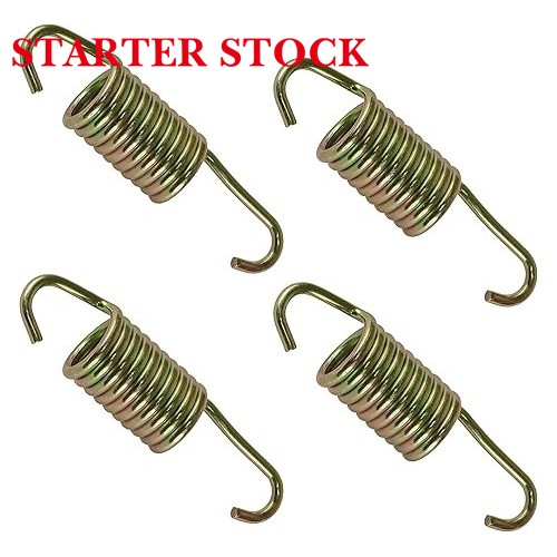 Starterstock 4x Exhaust Muffler Spring Compatible with Polaris 7042029 7642029picture3