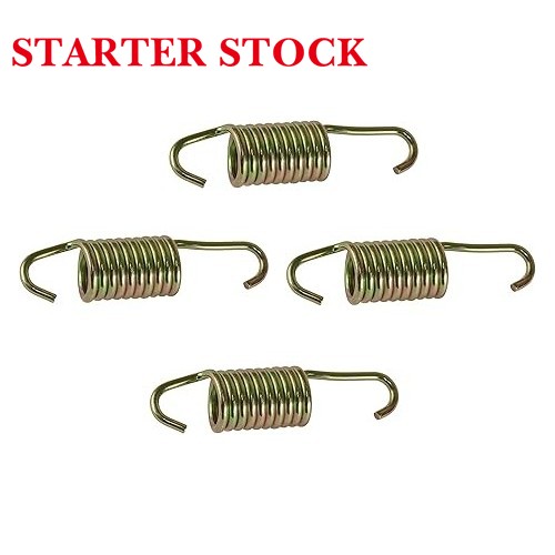 Starterstock 4x Exhaust Muffler Spring Compatible with Polaris 7042029 7642029picture5