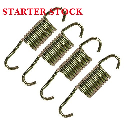 Starterstock 4x Exhaust Muffler Spring Compatible with Polaris 7042029 7642029picture6