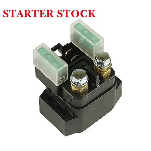 Starterstock Starter Solenoid Relay 5JW-81940-00-00 for Yamaha Sport/Touring: FJR1300/FZ1/R1/R6, 1998-2009