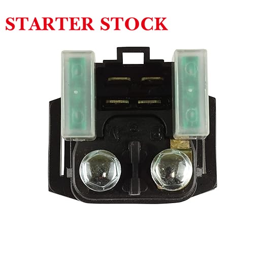 Starterstock Starter Solenoid Relay 4YR-81940-01-00 for Yamaha Cruiser: Xv1700/1900/V-Star 1100, 1999-2010