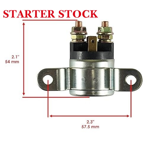 Starterstock Starter Solenoid Relay 515176011 Compatible with Ski-Doo Skandic Swt/Summit Series: 550F-800 HO/600 Ace/E-Tec, 2005-2013picture2