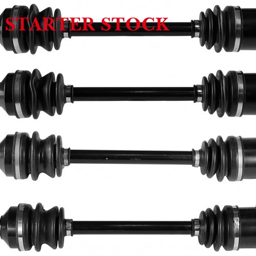 Starterstock Front Rear Left Right Axles Compatible with Arctic Cat 400 4X4 2006 2007 2008 2010-2014picture8