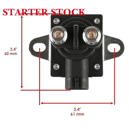 Starterstock Starter Solenoid Relay Compatible with Polaris PWC Series: Freedom/Genesis/Msx/Pro/Sltx/Virage, 700-1200picture3