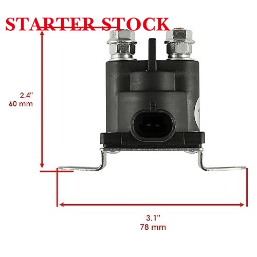 Starterstock Starter Solenoid Relay Compatible with Polaris PWC Series: Freedom/Genesis/Msx/Pro/Sltx/Virage, 700-1200picture2