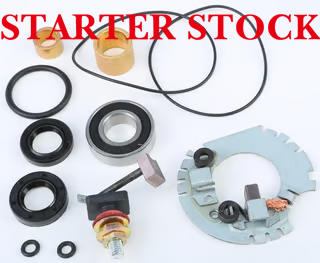 SMU9104 Starter Brush Kit for Honda ATC250ES/TRX250 1985-1986
