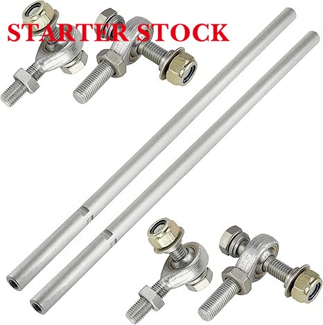 Starterstock 2 Steering Tie Rod with Tie Rod End Compatible with Ski-Doo Renegade 800 BackCountry 2010 2011 2012 2013 2014-2017