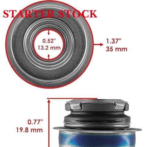 Starterstock Water Pump Mechanical Seal Compatible with Ski-Doo Mxz 900 Blizzard Tnt Ace 2014-2017picture3