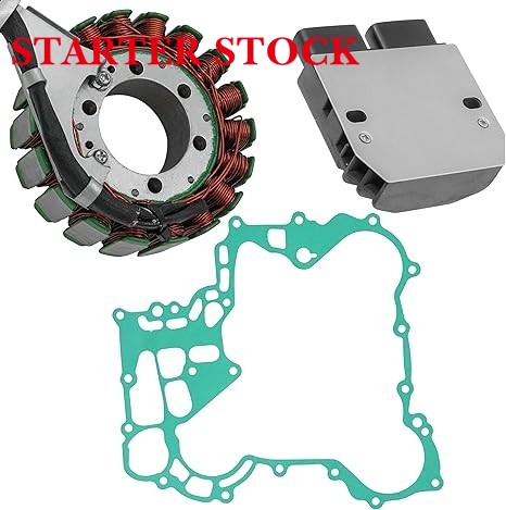 Starterstock Stator Regulator Rectifier and Gasket Compatible With Ski-Doo Mxz 900 Tnt Ace 2014-2018/ Mxz 900 Blizzard Ace 2016-2018