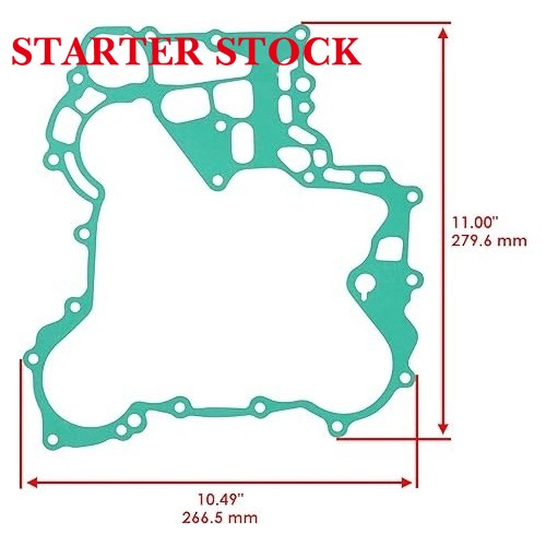 Starterstock Stator and Gasket Compatible With Ski-Doo Mxz 900 Tnt Ace 2014-2018 / Mxz 900 Blizzard Ace 2016 2017 2018picture6