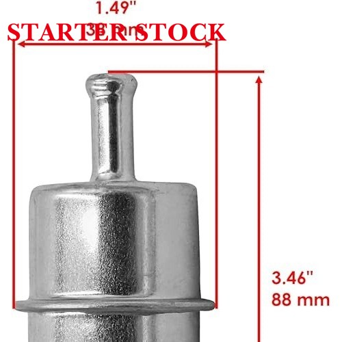 Starterstock Fuel Filter 1670-825 Compatible with Arctic Cat Multi-Series: Bearcat/Xf/Zr/M (5000-1100), 2009-2017picture2