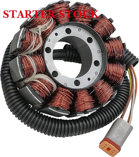 Starterstock Stator 420665433 Compatible With Ski-Doo High-Performance Sport Models: MX Z/Renegade (600 HO/800R E-TEC), 2009-2018