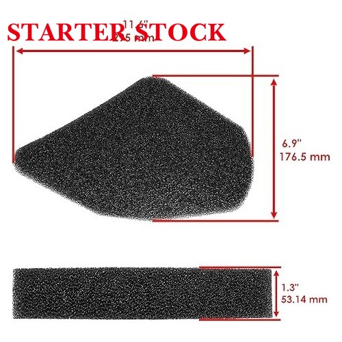 Starterstock Air Filter Element Compatible with Ski-Doo Touring/GSX Models: Grand Touring 600 Sport XP/GSX 600HO LE ETEC, 2012picture2