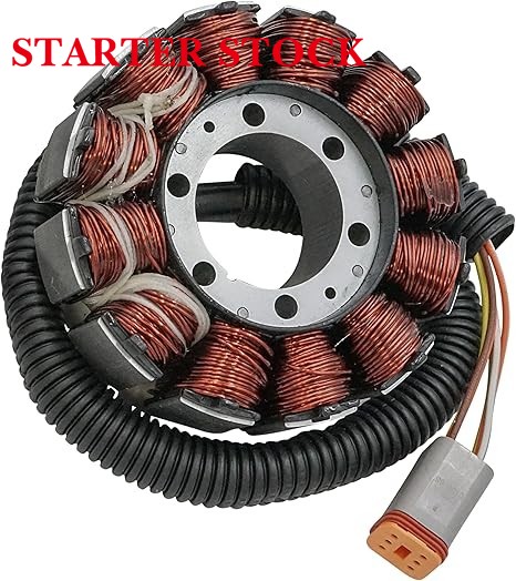 Starterstock Stator 420665433 Compatible With Ski-Doo High-Performance Sport Models: MXZ/Renegade (600 HO/800R E-TEC), 2009-2018