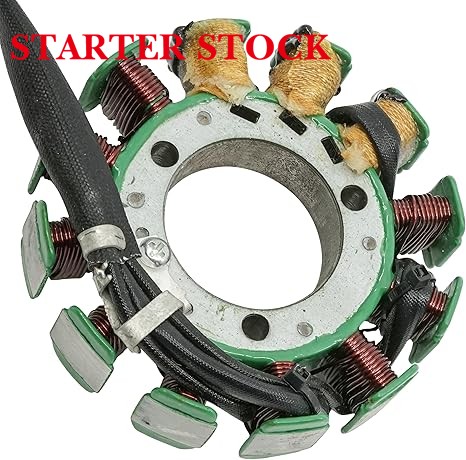 Starterstock Stator 410922923 Compatible with Ski-Doo Skandic/Summit Compatible: 500-800r (WT/SWT/Highmark), 1999-2002 (Requires Round & Triangular 3-Pin Plugs)