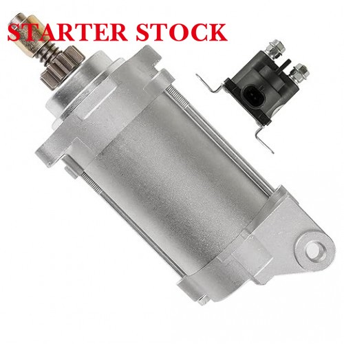 Starterstock Starter and Solenoid Relay Compatible with Ski-Doo Skandic 550F 600 2014picture2