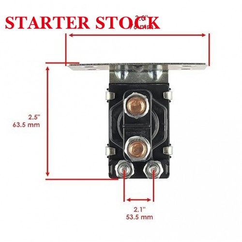 Starterstock Starter Relay Solenoid Compatible with Arctic Cat Sport/Entry-Level Series: Z/Zl/Jag/Cougar (340-800cc), 1997-2007picture3