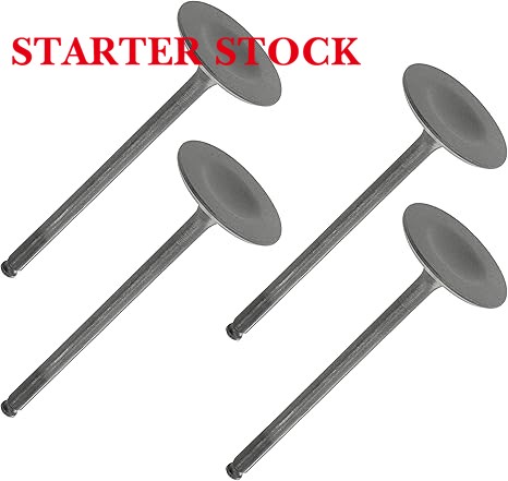 Starterstock 4x Intake Valve compatible with Arctic Cat Multi-Purpose Models: Bearcat/Jaguar 5000-1100 (2007-2014)