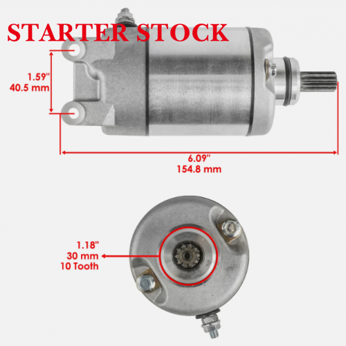 550 2011-2015 550 X2 2014 3090221STARTER FITS POLARIS ATV SPORTSMAN FORESTpicture6